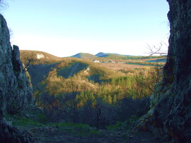 Kilátás a barlangból 