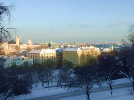 Havas, téli Budapest 