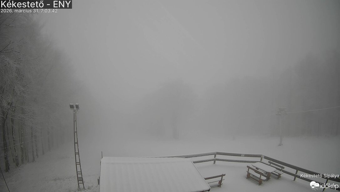 Havazott a Mátrában is