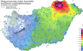 Most Zemplénben esett a legtöbb