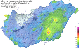 Az Alföldön esett a legtöbb