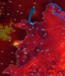 Szépen bemelegedett nyugat