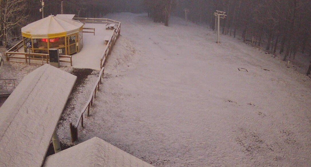 Áprilisi tél Kékestetőn