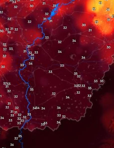 Délkeleten még tombol a kánikula