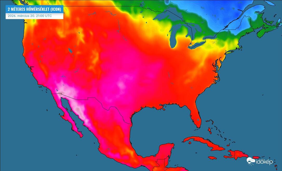Hőhullám Amerikában