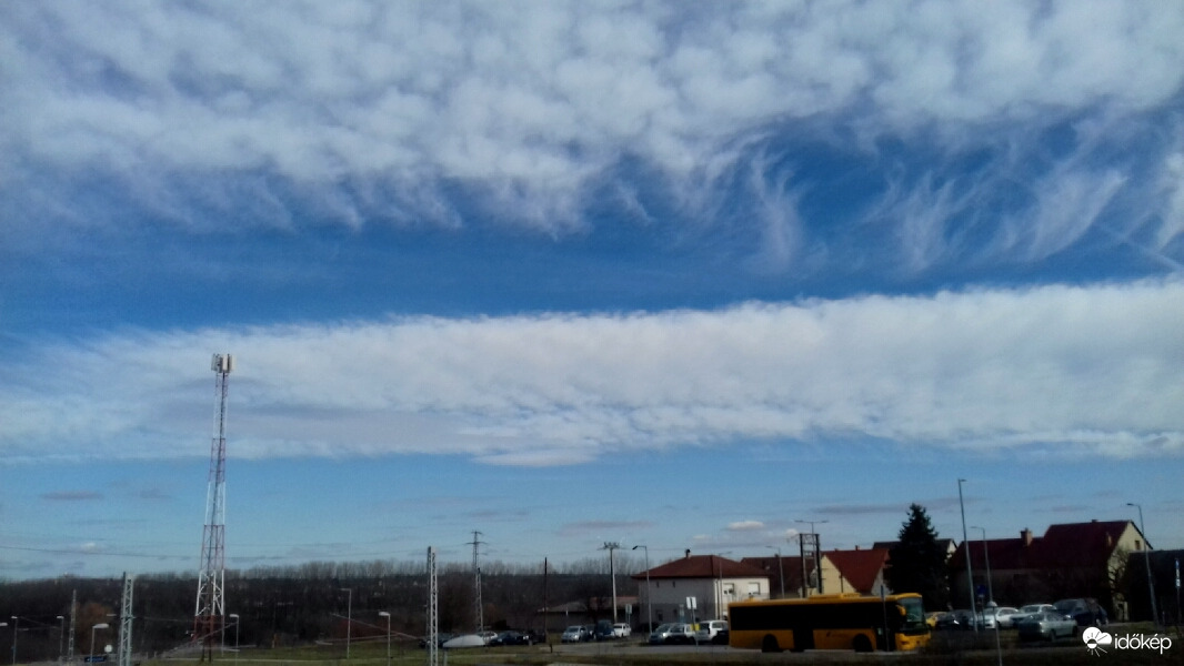  Február végi égkép.