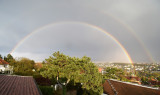 Szivárvány a Látó hegyről