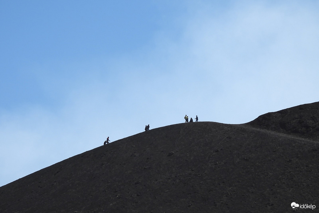 Etna látogatás ma egy hete 