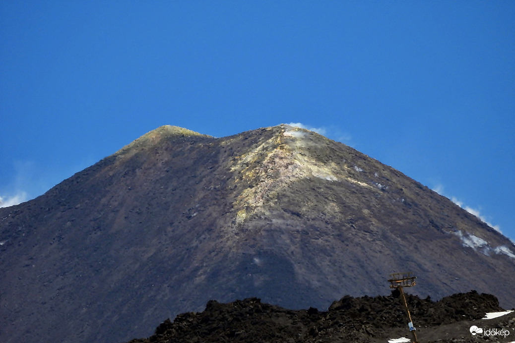 Etna látogatás ma egy hete 