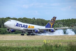 Hong Kong felől érkező Atlas Air