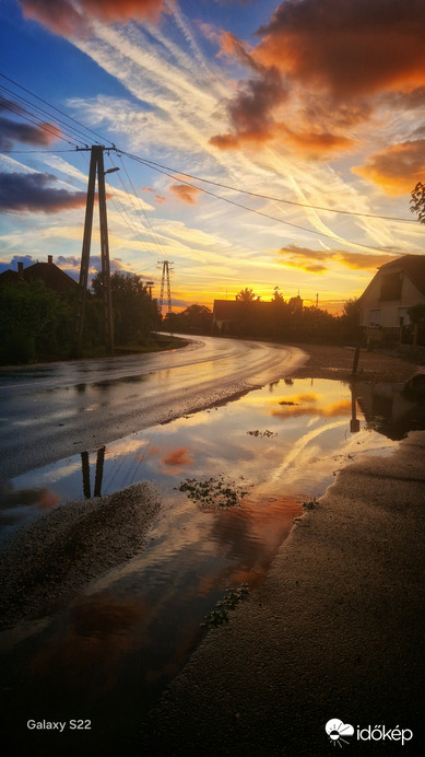 Víztükör eső után