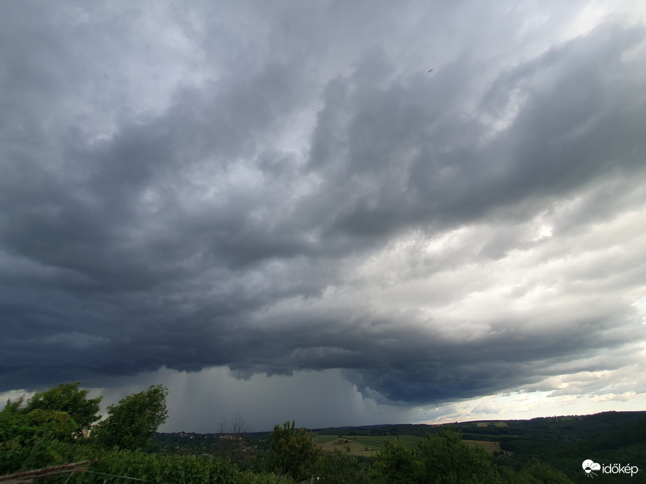 Zalaegerszeg Tv torony felett Kő-hegyről