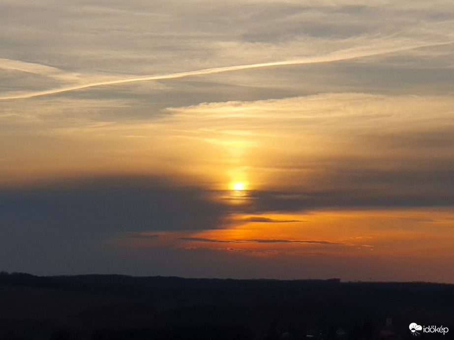 Gellénháza napnyugta