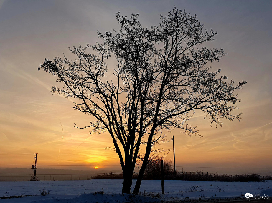 Kedvenc képkivágásom munkahelyem kapujában