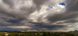 Szeged 16°C zivatarfelhőkkel