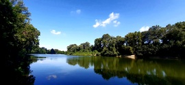 Algyő Tisza, 24°C kellemes nyári idő