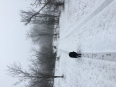 Friss levegőn.