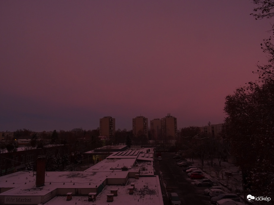 Téli napfelkelte...