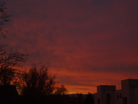 Februári csoda napfelkelte... 