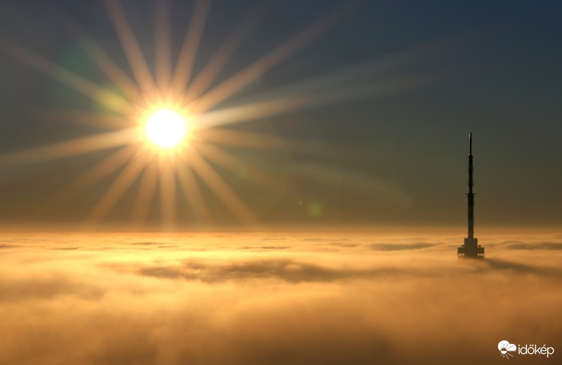 TV torony napkeltekor