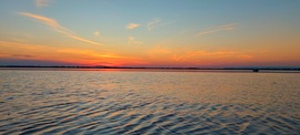 Tisza-tó közepe