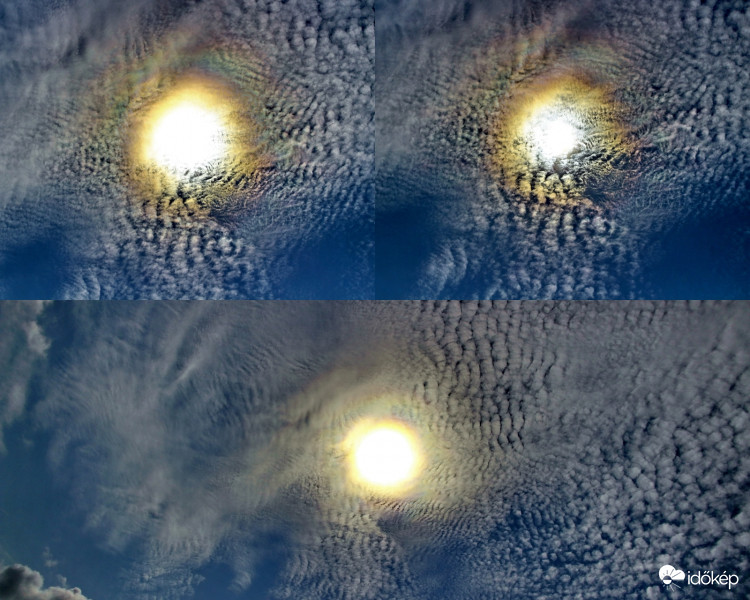 Napkoszorú montázs.