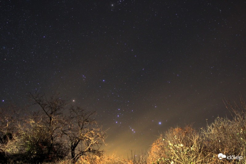 A felkelő Orion.