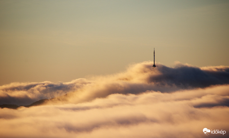 A Galya-kilátó tetején