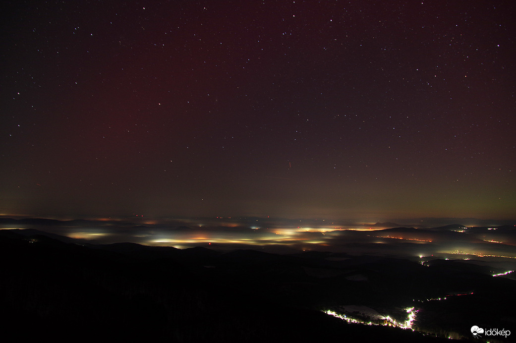 A kilátóból már csak ennyi látszódott...