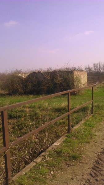 Gátőrház...illetve ami már csak maradt belőle