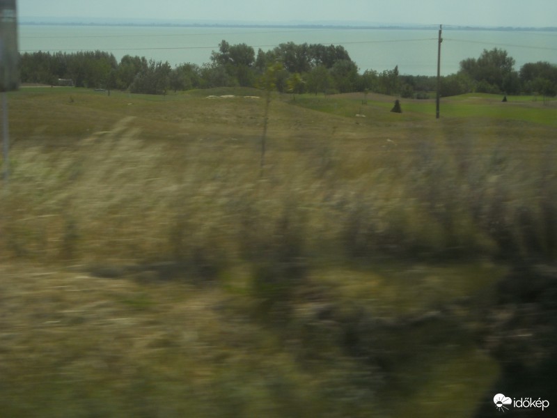Balaton a 71-es főútról 