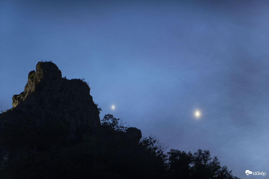 Jupiter és Vénusz randevú