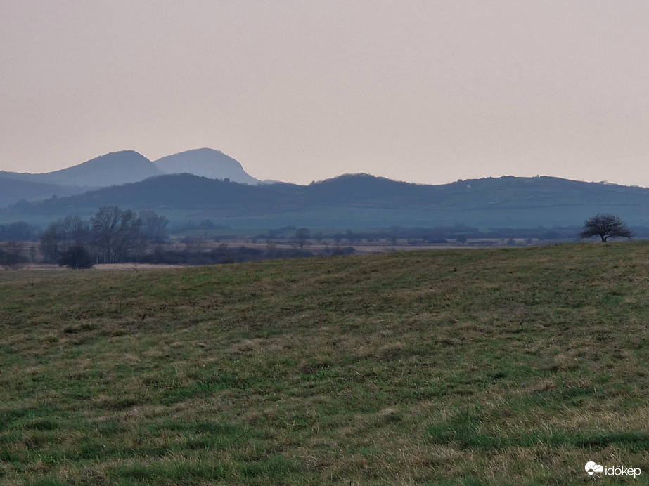 Káli medencei tájkép