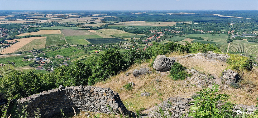 Látkép Somló várából I.