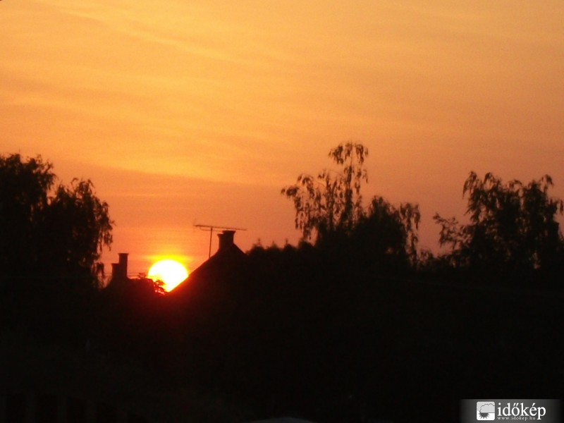 A Nap mely nyugovóra tért.