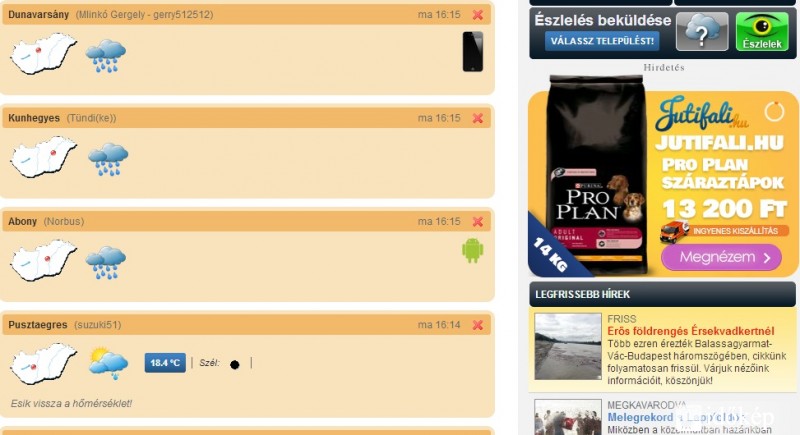 4 észlelésből 3 hibás...