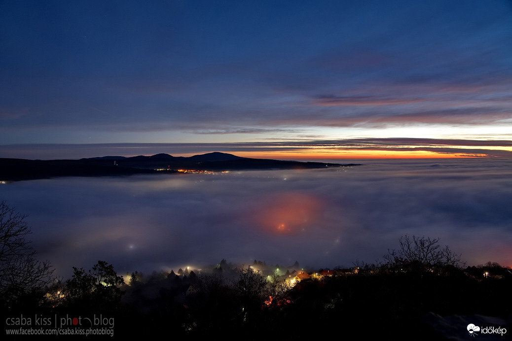 Pécs - ködös hajnal