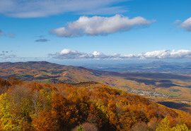Őszi panoráma a Kékestetőről