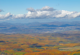 Őszi panoráma a Kékestetőről