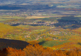 Őszi panoráma a Kékestetőről