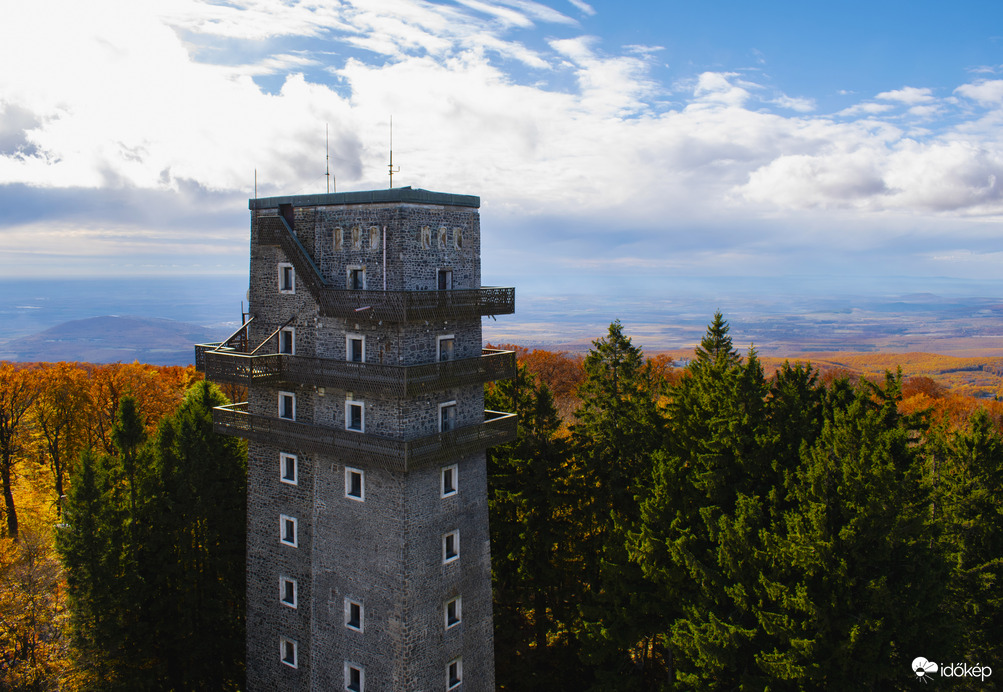 Őszi panoráma a Kékestetőről