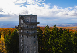 Őszi panoráma a Kékestetőről