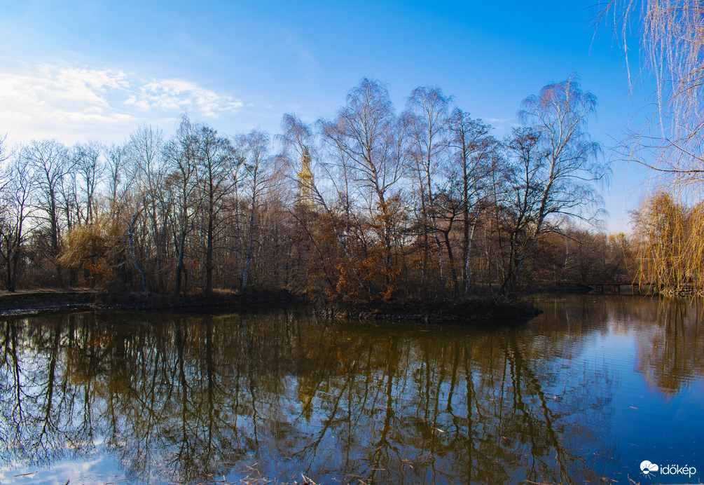 Első tavaszias napon Sástón