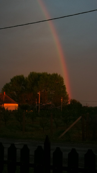 Naplementés szivárvány 