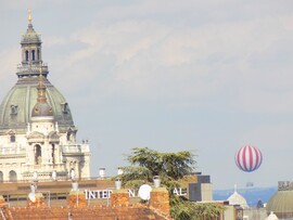 kilátás a Nap-hegyről