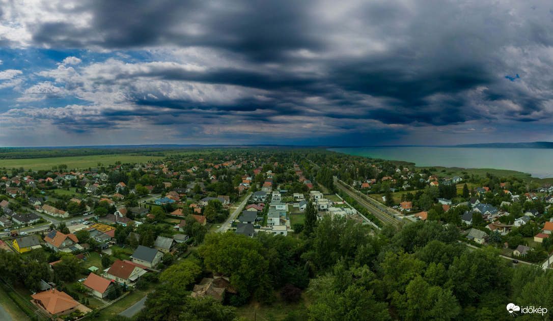 Balatonmáriafürdő a zápor után 2026.07.27.