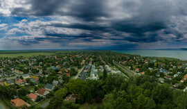 Balatonmáriafürdő a zápor után 2026.07.27.