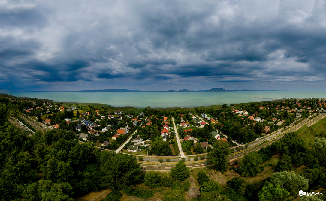 Balatonfenyves a zápor után 2026.07.27.