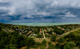 Balatonfenyves a zápor után 2026.07.27.