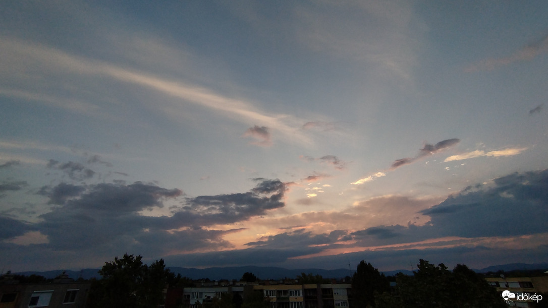 Utolsó szeptemberi naplemente